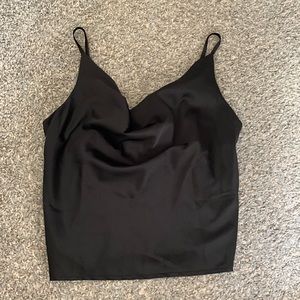 Satin tank top